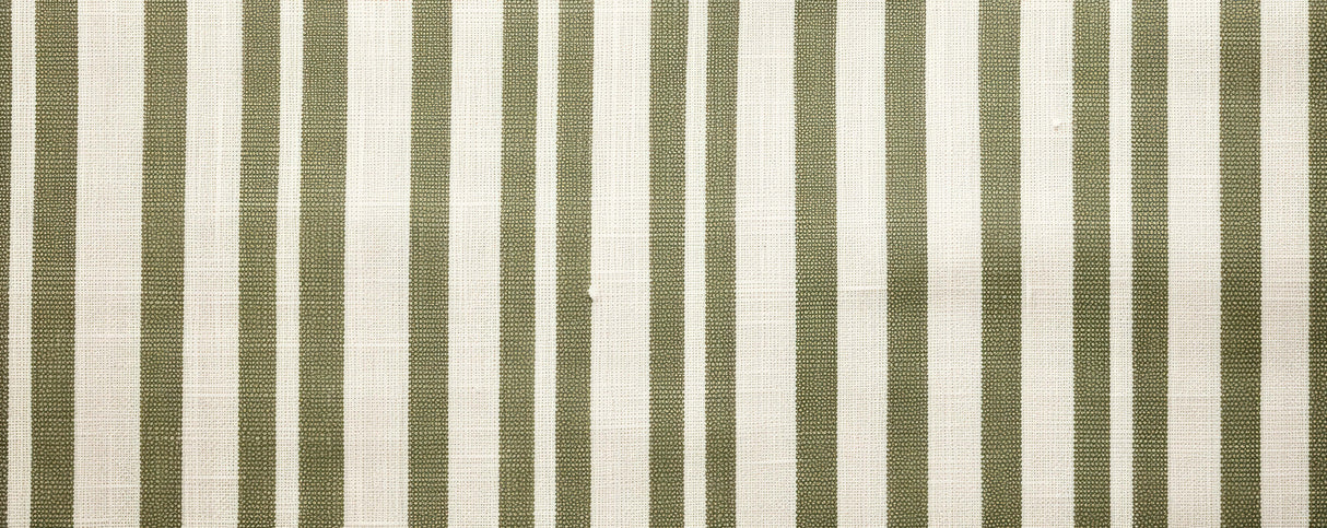 Design file showing detailed sage green and white stripe pattern with textured finish