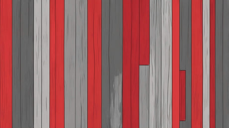 Red and grey striped wallpaper design file showing detailed wood grain pattern and texture