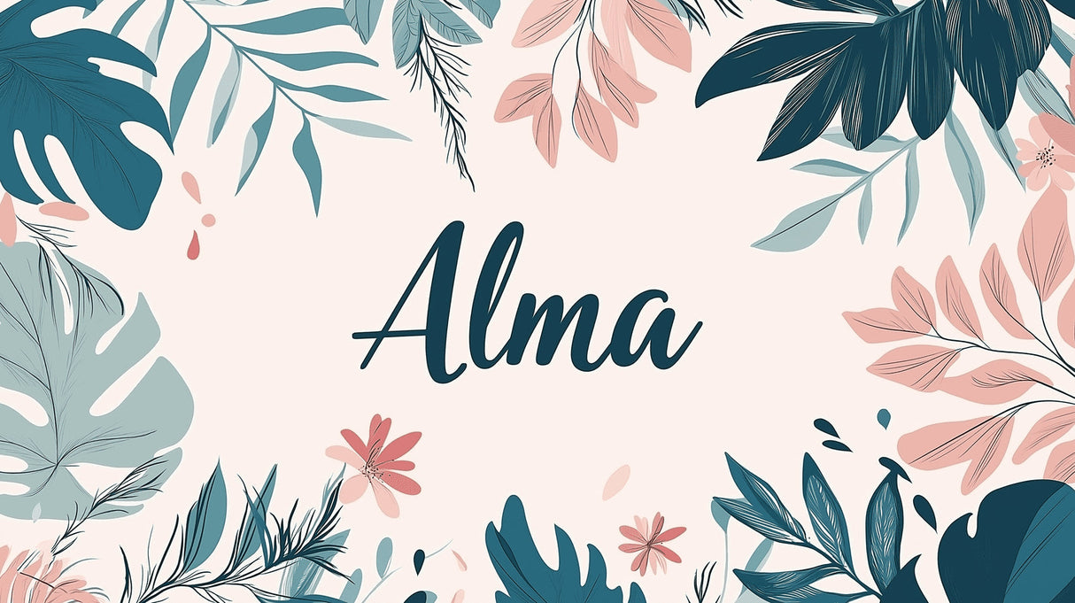 Monstera and pink foliage wallpaper design file showing detailed leaf pattern and color composition