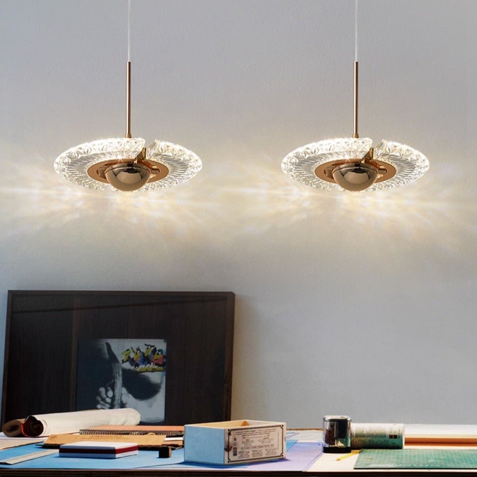 Modern UFO Pendant Light  Crystal Acrylic Design - Product detail 10
