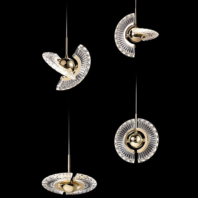 Modern UFO Pendant Light  Crystal Acrylic Design - Product detail 12