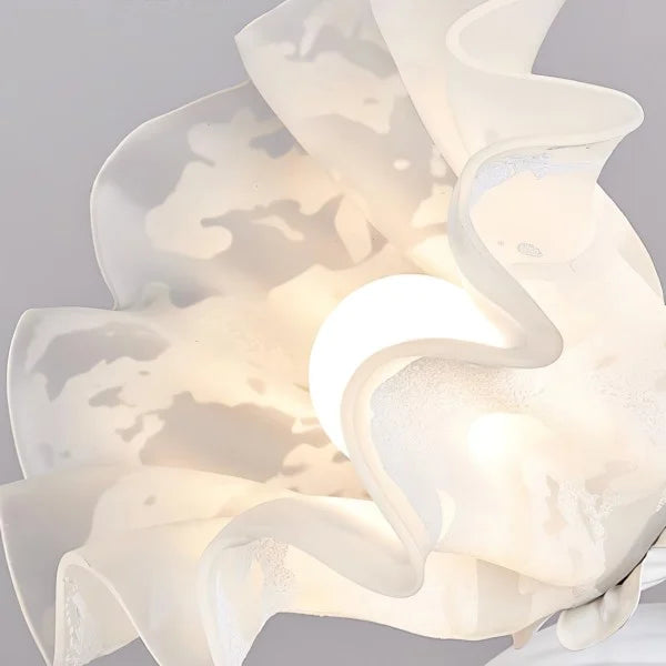 Vintage Table Lamp Floral Design Adjustable Arm - Product detail 21