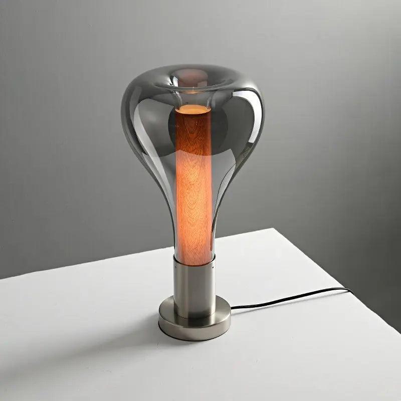 Modern Table Lamp Clear Glass Vase Design - Product detail 6