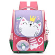 Kids School Backpack  Cute Cat Princess Design - Product showcase