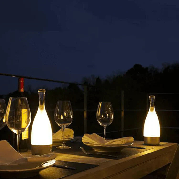 Wine Bottle Table Lamp  Rechargeable LED Touch Light - Product detail 9