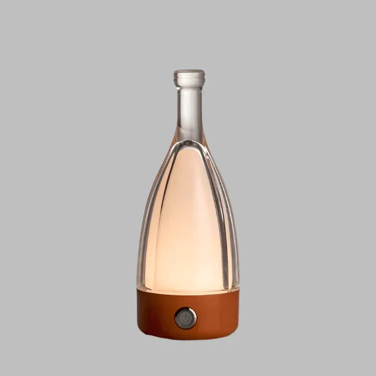 Wine Bottle Table Lamp Glass LED Touch Control - Product detail 24