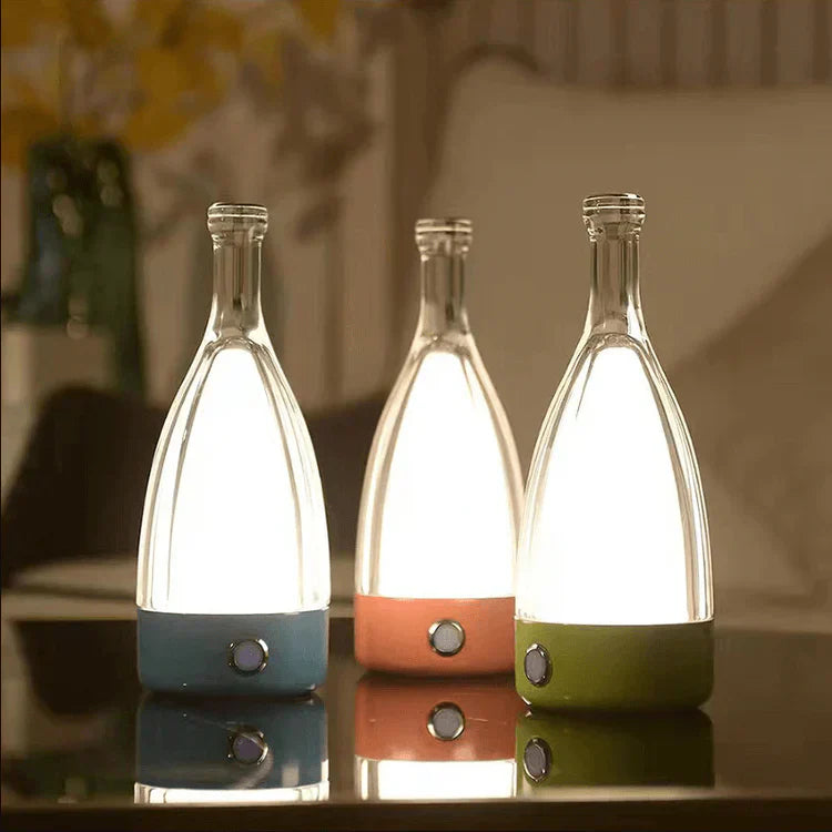 Wine Bottle Table Lamp  Rechargeable LED Touch Light - Product detail 6