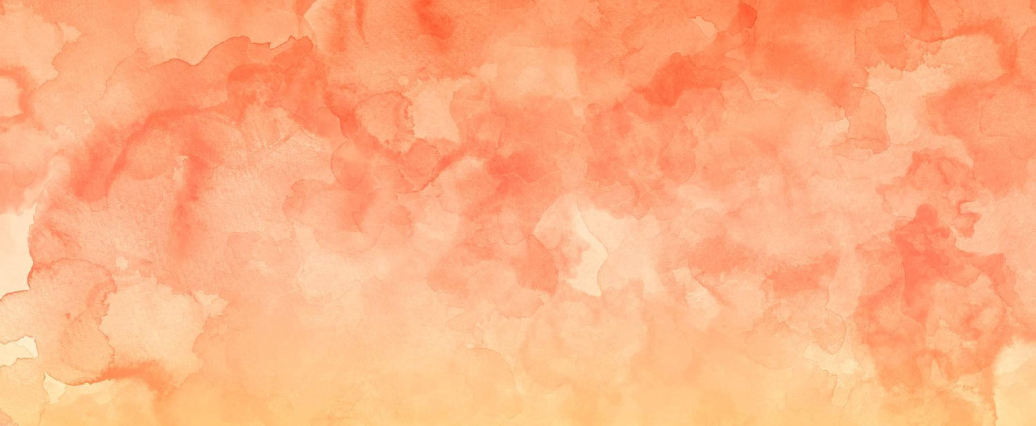 Orange watercolor abstract design file showing fluid pattern and color transitions
