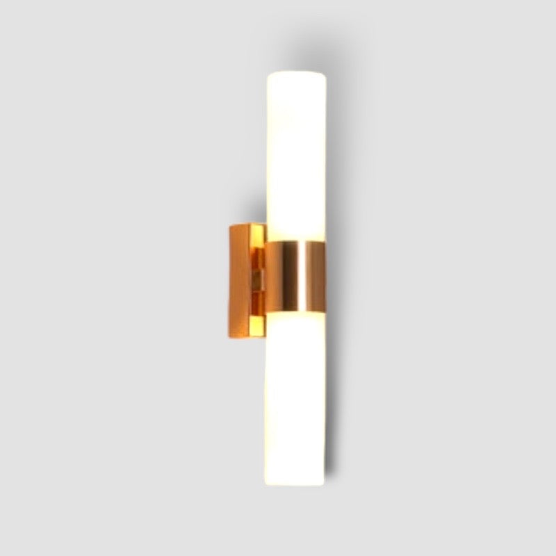 Modern LED Wall Sconce Gold Aluminum Dual Light - Product detail 9