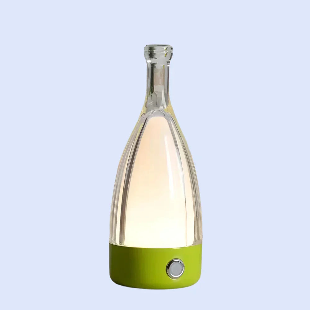 Wine Bottle Table Lamp Glass LED Touch Control - Product detail 20