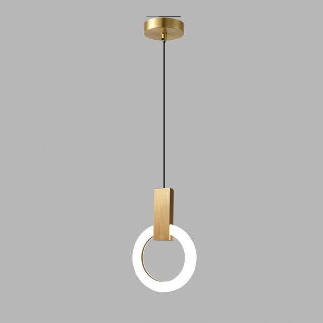 Nordic Ring Pendant Light LED Circle Design - Product detail 15