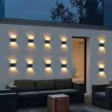 Modern Outdoor Wall Light  Dual Beam LED Design - Product example