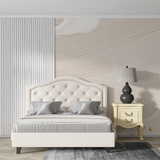 Abstract Mural Wallpaper | Modern Beige Wave Pattern