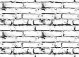 Brick Mural Wallpaper | Industrial Black and White Design