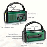 Emergency Radio Kit  Solar Hand Crank Power Bank With NOAA Weather Alert - Product detail 5