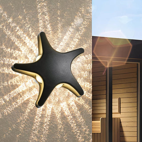Coastal Wall Light  Starfish LED Outdoor Sconce - Product detail 7