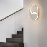 Modern Wave Wall Light  Oval LED Design - Product detail 12