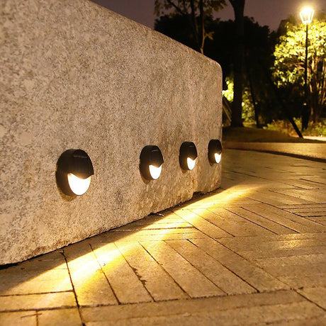 Solar Step Lights  Waterproof LED Outdoor Path Lighting - Detailed view