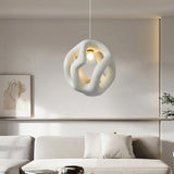 Modern Pendant Light  Sculptural Matte Black Design - Product detail 5