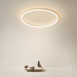 Modern LED Ceiling Light  Minimalist Ring Design - Detailed view