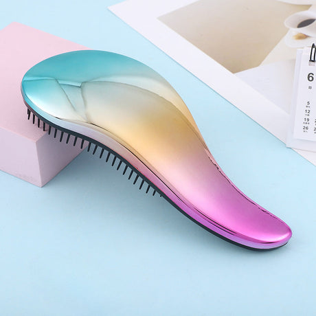 Pet Grooming Brush  Soft Detangling Massage Design - Product showcase