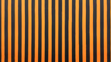 Striped Mural Wallpaper | Bold Orange and Black Design