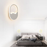 Modern Wave Wall Light  Oval LED Design - Product detail 9
