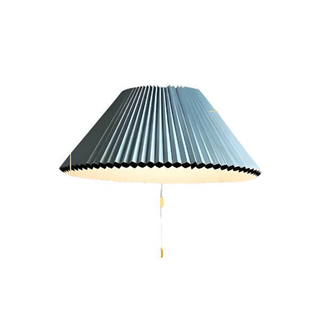 Modern Pleated Pendant Light  Adjustable LED Fabric Shade - Product detail 12