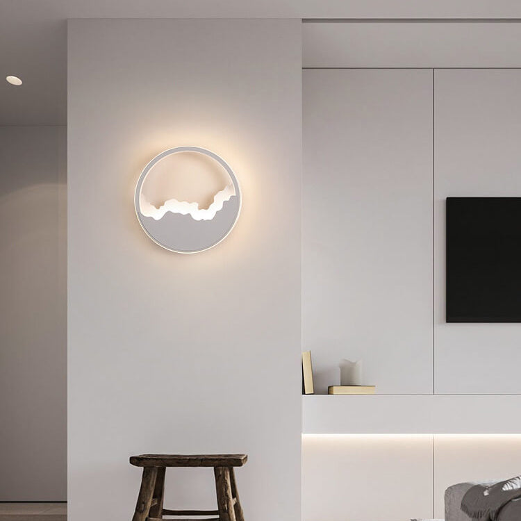 Modern Wave Wall Light  Oval LED Design - Product detail 8