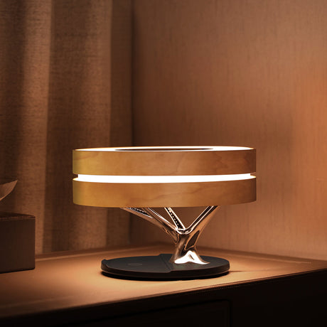Modern Smart Desk Lamp  LED Speaker With Wireless Charging - Product detail 17