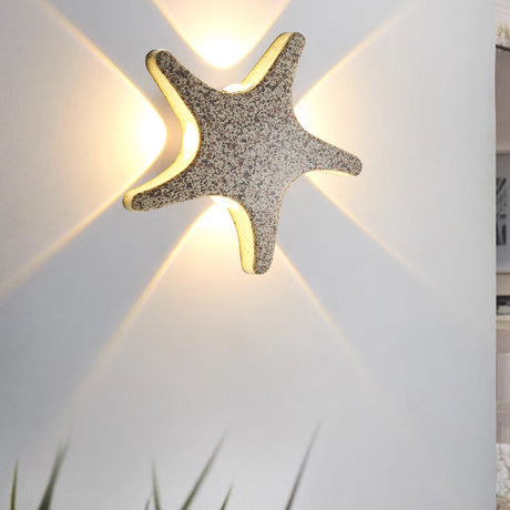Coastal Wall Light  Starfish LED Outdoor Sconce - Product detail 9