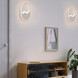 Modern Wave Wall Light  Oval LED Design - Product detail 14