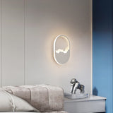 Modern Wave Wall Light  Oval LED Design - Product detail 7