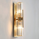 Modern Crystal Wall Light  Linear Glass Panel Design - Product detail 4