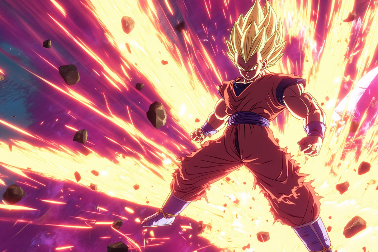 Anime Mural Wallpaper | Dragon Ball Super Battle Scene