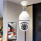 Smart Security Camera Light  HD WiFi Surveillance with Night Vision - Product example