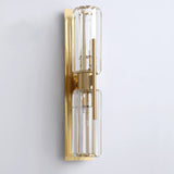 Modern Crystal Wall Light  Linear Glass Panel Design - Product detail 5