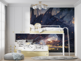 Dragon Mural Wallpaper | Mystical Anime Fantasy Art