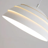 Modern Pendant Light  Black Dome Layered Design - Detailed view