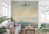 Geometric Mural Wallpaper | Colorful Triangle Pattern