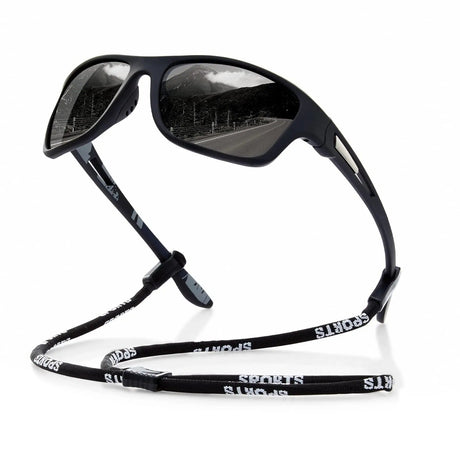 Polarized Sports Sunglasses  UV400 Protection Red Mirror Lens - Product detail 4