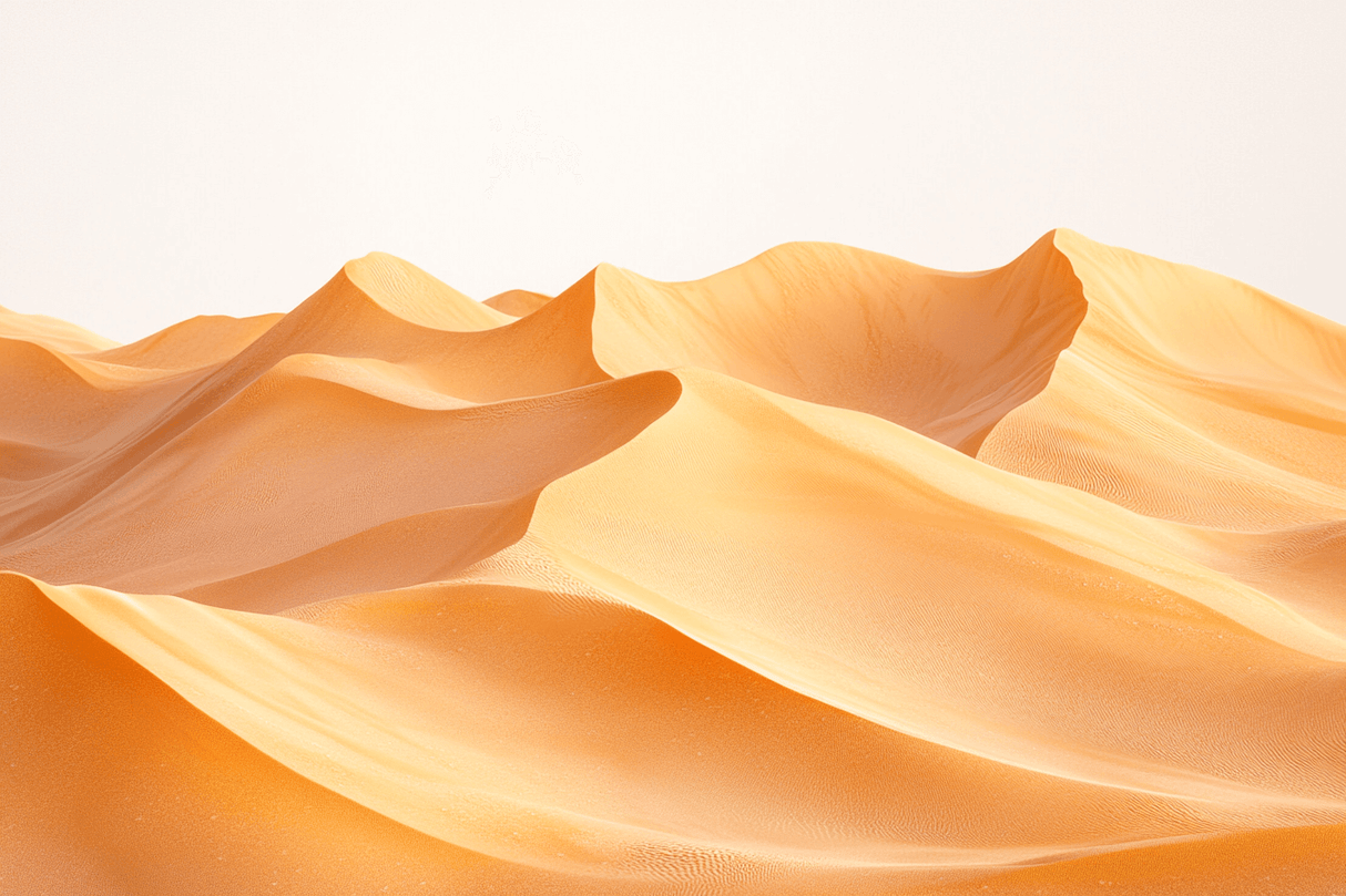 Desert Mural Wallpaper | Golden Sand Dunes Landscape
