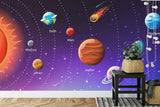 Space Mural Wallpaper | Solar System and Planets Design