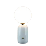 Modern Table Lamp  Metallic Base with Globe Shade - Product detail 14