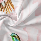 Tropical Bird Duvet Cover Set  Cotton Floral Print Bedding - Product detail 4
