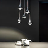 Modern LED Pendant Light  Water Drop Glass Design - Product example