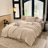 Quilted Taffeta Bedspread  Diamond Pattern All-Season Cover - Product example