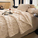 Quilted Taffeta Bedspread  Diamond Pattern All-Season Cover - Product detail 4