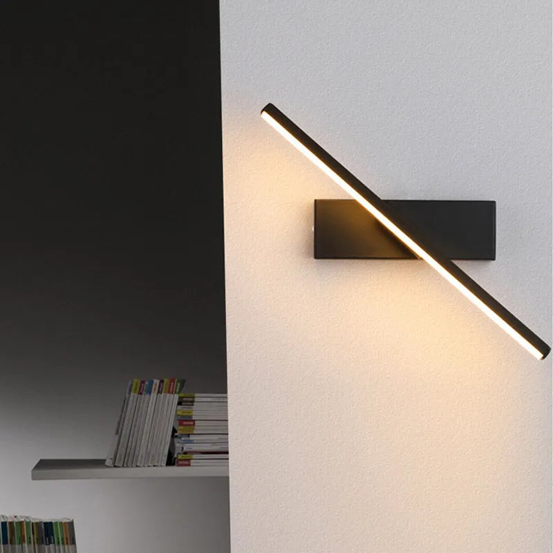 Modern LED Wall Light  Black Gold Rotatable Design - Product detail 4