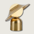 Nordic Table Lamp  Saturn Ring Gold Metal Design - Product showcase